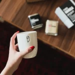 ماگ تارازین رنگ شیری لبه دار - تصویر 2
