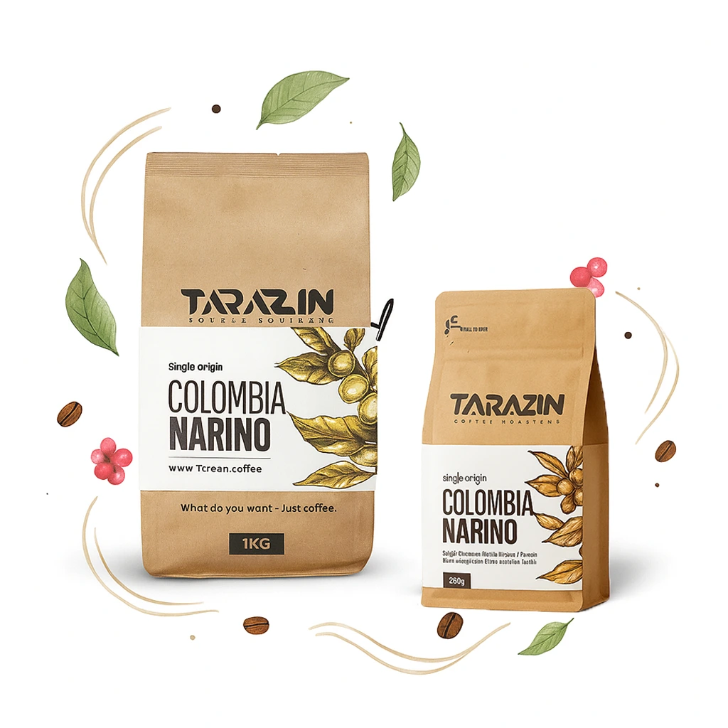 برشته کاری قهوه تارازین