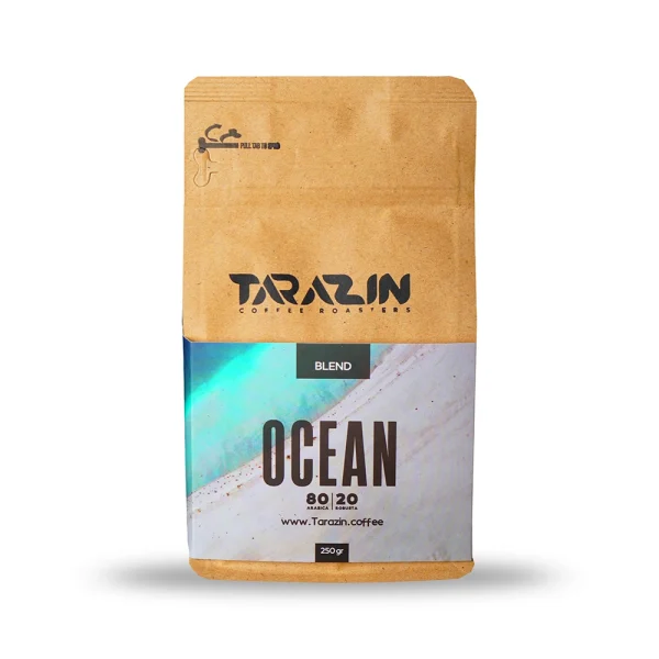 قهوه میکس 20 روبوستا 80 عربیکا- برشته کاری قهوه تارازین