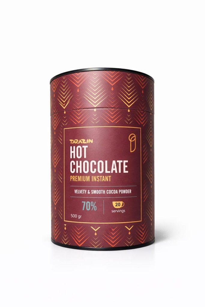 خرید هات چاکلت فوری 500 گرمی- برشته کاری قهوه تارازین