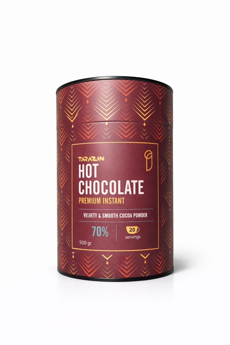 خرید هات چاکلت فوری 500 گرمی- برشته کاری قهوه تارازین